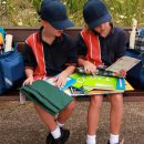 zepher education supplies children in domestic violence shelers with new school supplies